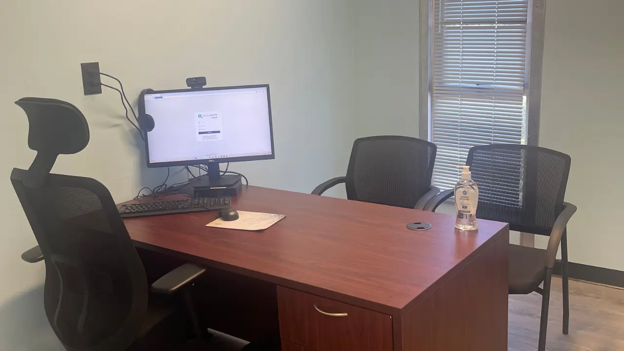 A Boston Neurobehavioral Associates office in New Jersey set up for cognitive behavioral therapy sessions. BNBA